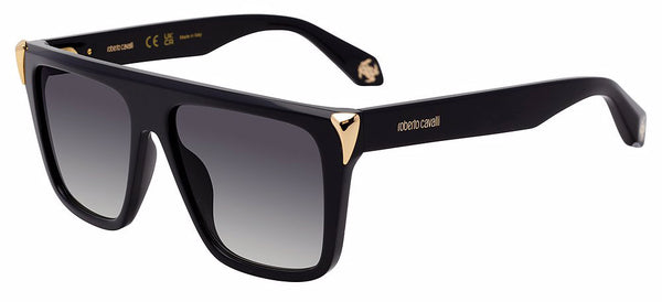Roberto Cavalli Shiny Black/Grey Gradient