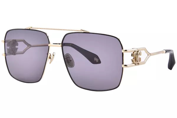 Roberto Cavalli Rose Gold/Grey Squares