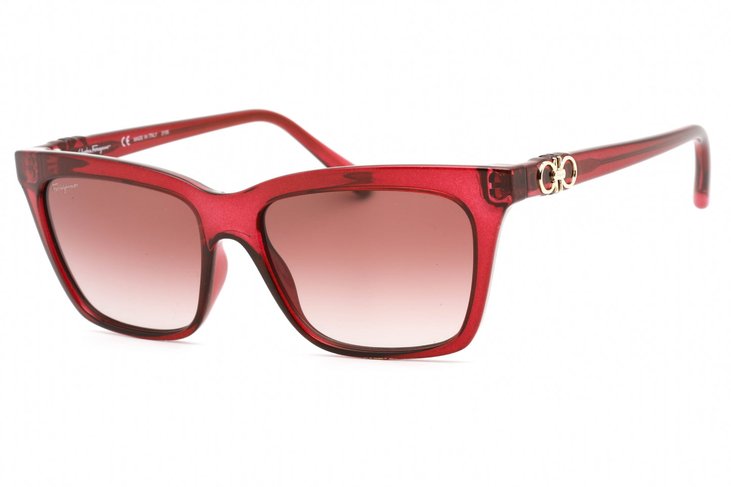 Salvatore Ferragamo Crystal Wine / Brown Gradient