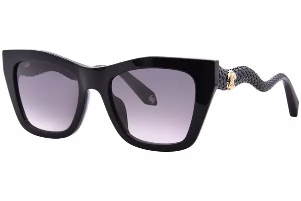 Roberto Cavalli Shiny Black/Grey Gradient